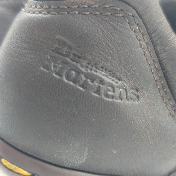 Dr Martens 8312 Mens Shoes Sz 6 Brown Leather Lace Up Chunky Platform Shoes - Picture 14 of 15